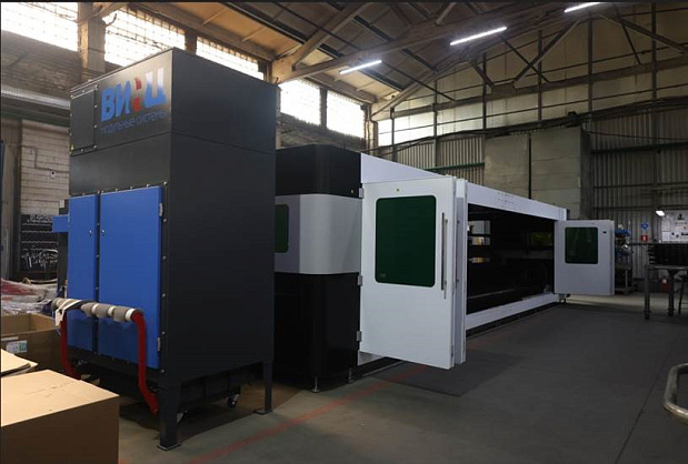 Лазерная резка металлического профиля